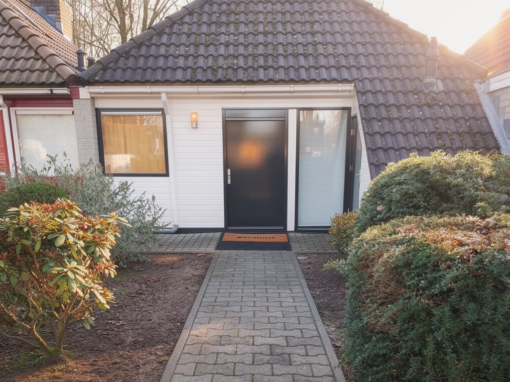 Gemeubileerde geschakelde woning in groene omgeving — volledig ingericht